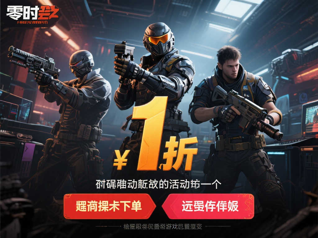 超值战术射击游戏《零时》1折促销，价格低到不可思议！