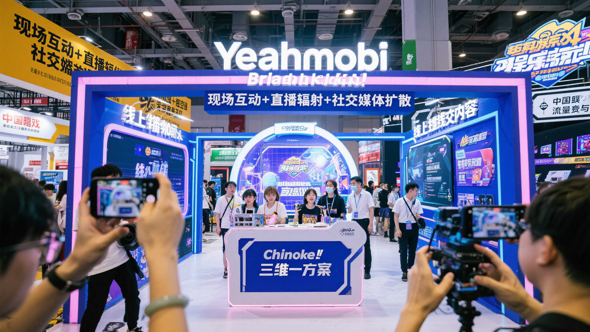三地联欢不停歇,Yeahmobi邀您共赴2025ChinaJoy精彩盛宴! 三地联欢不停歇,Yeahmobi邀您共赴2025ChinaJoy精彩盛宴!